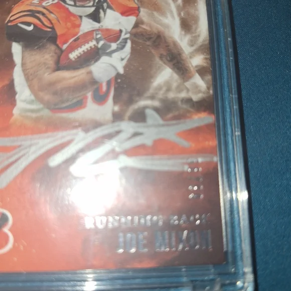 Joe Mixon rookie auto silver auto
